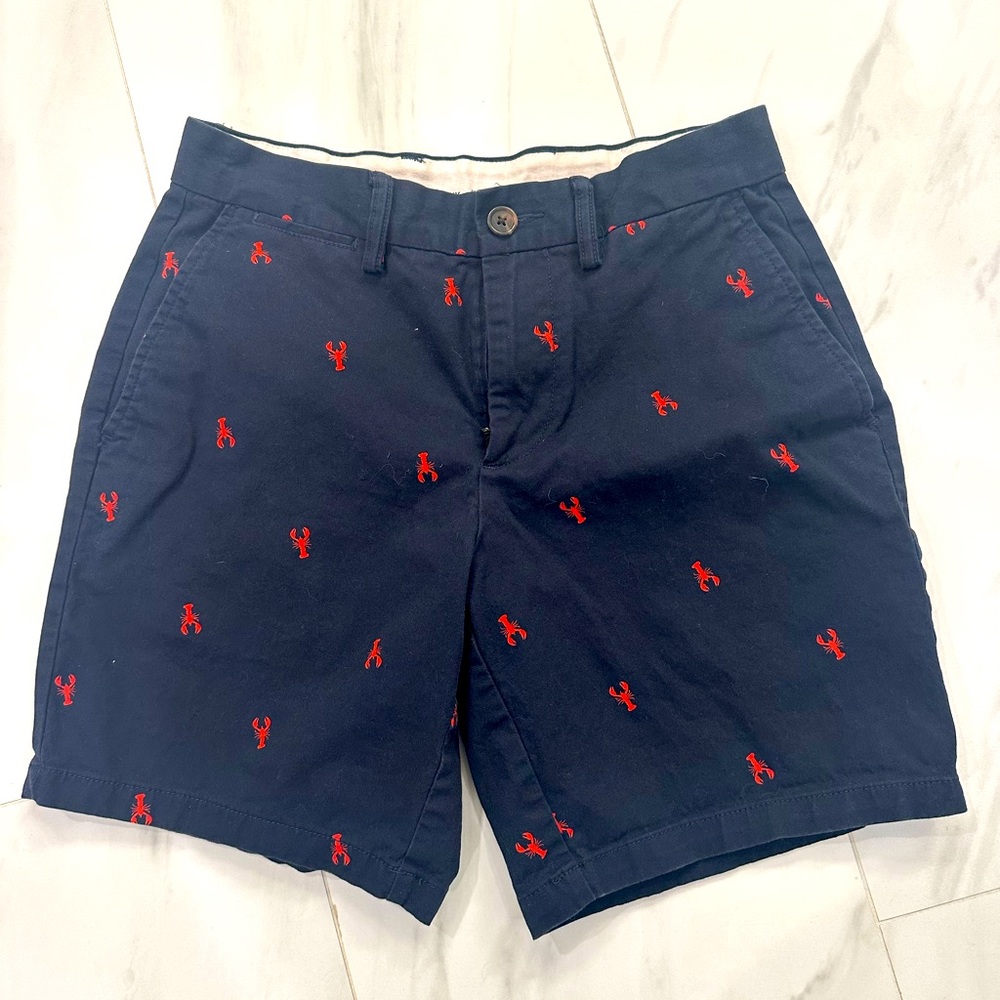 Old Navy Men’s Preppy Slim Lobster Shorts Size 29